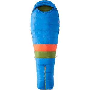 imageMARMOT Mens Sawtooth 15 Sleeping Bag 650 Fill Down for Camping ampamp BackpackingDark AzureFoliage