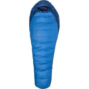 imageMarmot Mens Trestles 15 Sleeping Bag  Insulated WaterResistant LeftZip Cobalt BlueBlue Night