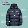 imageMARMOT Kids Guides Down Hoody  700 Fill Insulated WaterResistant Lightweight Puffer Jacket with HoodBlack