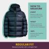 imageMARMOT Kids Guides Down Hoody  700 Fill Insulated WaterResistant Lightweight Puffer Jacket with HoodBlack