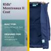 imageMARMOT Kids Montreaux 20 Coat Hooded Down Parka for Kids in Winter Insulated and WaterResistant Arctic Navy XSmall