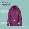 imageMARMOT Kids Precip Eco Waterproof Rain Jacket  100 Recycled Breathable Lightweight Packable RaincoatDeep Plum