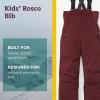 imageMARMOT Kids Rosco Bib  Snow Pants for Kids Winter Pants for Skiing Snowboarding School and Winter PlayPort Royal