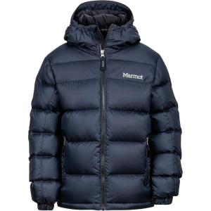 imageMARMOT Kids Guides Down Hoody  700 Fill Insulated WaterResistant Lightweight Puffer Jacket with HoodBlack