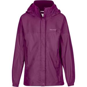 imageMARMOT Kids Precip Eco Waterproof Rain Jacket  100 Recycled Breathable Lightweight Packable RaincoatDeep Plum