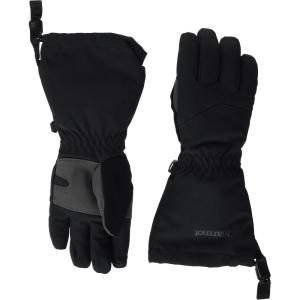 imageMARMOT Teens Glade Winter Glove  Insulated Durable Waterproof with Fleece Lining Reinforced Palms and Extended GauntletBlack