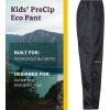 imageMARMOT Kids Precip Eco Waterproof Rain Pant  100 Recycled Breathable Lightweight Packable ProtectionBlack