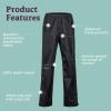 imageMARMOT Kids Precip Eco Waterproof Rain Pant  100 Recycled Breathable Lightweight Packable ProtectionBlack