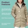 imageMARMOT Womens Montreal MidThigh Length Down Puffer CoatVetiver