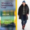imageMARMOT Womens Montreaux Coat  Plus Parka for Women and Winter Insulated and WaterResistant Black 1X