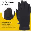 imageMARMOT Unisex Rocklin Fleece ColdWeather Glove  Cozy Warm Comfort with Touchscreen Compatible Fingertips