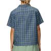 imageMARMOT Womens Aerobora Short Sleeve ShirtThunderhead Windowpane