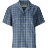 imageMARMOT Womens Aerobora Short Sleeve ShirtThunderhead Windowpane