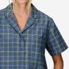imageMARMOT Womens Aerobora Short Sleeve ShirtThunderhead Windowpane