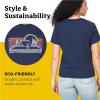 imageMARMOT Womens Logo TShirts  Printed Graphic on Cotton TeeBivouac Arctic Navy