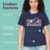 imageMARMOT Womens Logo TShirts  Printed Graphic on Cotton TeeBivouac Arctic Navy