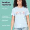 imageMARMOT Womens Logo TShirts  Printed Graphic on Cotton TeeBivouac Tide Blue
