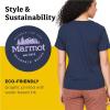 imageMARMOT Womens Logo TShirts  Printed Graphic on Cotton TeeCulebra Arctic Navy