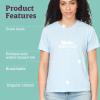 imageMARMOT Womens Logo TShirts  Printed Graphic on Cotton TeeCulebra Tide Blue