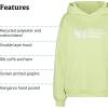 imageMARMOT Womens Marmot for Life Hoody  Hooded Sweatshirt with Screen Printed Graphic DoubleLayer Hood and Kangaroo PocketMatcha