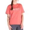 imageMARMOT Womens MMW ShortSleeve Tee Shirt  Screen Printed Graphic on Soft Breathable EcoFriendly CottonPoly BlendGrapefruit