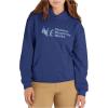imageMARMOT Womens Marmot for Life Hoody  Hooded Sweatshirt with Screen Printed Graphic DoubleLayer Hood and Kangaroo PocketTwilight Blue