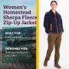 imageMARMOT Womens Homestead FullZip Jacket  BlanketSoft HighPile Sherpa FleeceArctic Navy