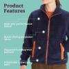 imageMARMOT Womens Homestead FullZip Jacket  BlanketSoft HighPile Sherpa FleeceArctic Navy