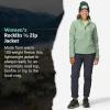 imageMARMOT Womens Rocklin 12 Zip Jacket  Classic Warm Lightweight 100Weight Fleece LayerAgate Green