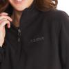 imageMARMOT Womens Rocklin 12 Zip Jacket  Classic Warm Lightweight 100Weight Fleece LayerBlack