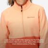 imageMARMOT Womens Rocklin 12 Zip Jacket  Classic Warm Lightweight 100Weight Fleece LayerFresh ApricotGinger Blossom