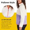 imageMARMOT Womens Rocklin 12 Zip Jacket  Classic Warm Lightweight 100Weight Fleece LayerPapyrusPaisley Purple