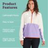 imageMARMOT Womens Rocklin 12 Zip Jacket  Classic Warm Lightweight 100Weight Fleece LayerPapyrusPaisley Purple