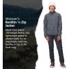 imageMARMOT Womens Rocklin 12 Zip Jacket  Classic Warm Lightweight 100Weight Fleece LayerSteel Onyx