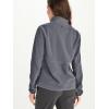 imageMARMOT Womens Rocklin 12 Zip Jacket  Classic Warm Lightweight 100Weight Fleece LayerSteel Onyx