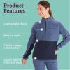 imageMARMOT Womens Rocklin 12 Zip Jacket  Classic Warm Lightweight 100Weight Fleece LayerStormArctic Navy