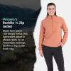 imageMARMOT Womens Rocklin 12 Zip Jacket  Classic Warm Lightweight 100Weight Fleece LayerSunburn
