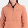 imageMARMOT Womens Rocklin 12 Zip Jacket  Classic Warm Lightweight 100Weight Fleece LayerSunburn