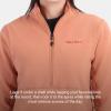 imageMARMOT Womens Rocklin 12 Zip Jacket  Classic Warm Lightweight 100Weight Fleece LayerSunburn