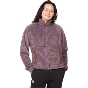 imageMARMOT Womens Homestead FullZip Jacket  BlanketSoft HighPile Sherpa FleeceHazy Purple