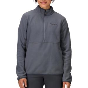 imageMARMOT Womens Rocklin 12 Zip Jacket  Classic Warm Lightweight 100Weight Fleece LayerSteel Onyx