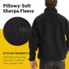 imageMARMOT Mens Aros 12 Zip Jacket  Sherpa Fleece with Retro StyleBlack