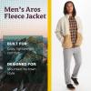 imageMARMOT Mens Aros FullZip Jacket  Sherpa Fleece with Retro StyleShetlandSandbar