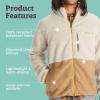 imageMARMOT Mens Aros FullZip Jacket  Sherpa Fleece with Retro StyleShetlandSandbar