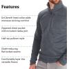 imageMARMOT Mens Drop Line 12 Zip Fleece JacketSteel Onyx 1515