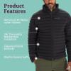 imageMARMOT Mens Echo Featherless Jacket  Lightweight DownAlternative PufferBlack