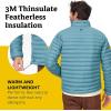 imageMARMOT Mens Echo Featherless Jacket  Lightweight DownAlternative PufferMoon River