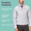 imageMARMOT Mens Echo Featherless Jacket  Lightweight DownAlternative PufferSleet