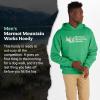 imageMARMOT Mens MMW Hoody  Hooded Sweatshirt with Screen Printed Graphic DoubleLayer Hood and Kangaroo PocketClover