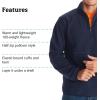 imageMARMOT Mens Rocklin 12 Zip Jacket  Classic Warm Lightweight 100Weight Fleece LayerArctic Navy
